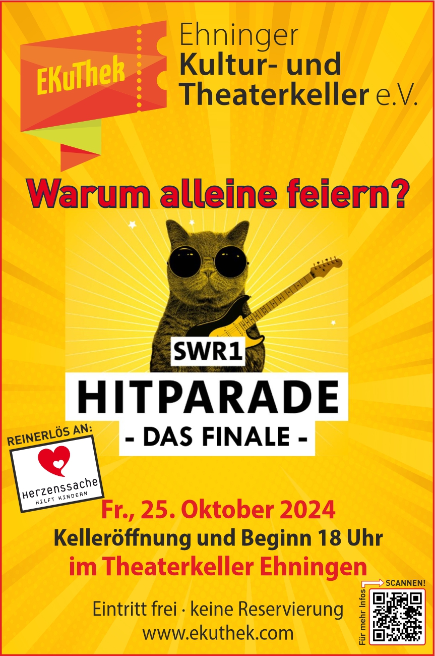 Anzeige SWR1 Hitparade Internet